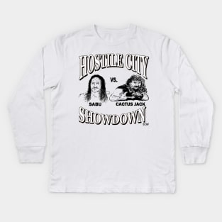 extreme hardcore matchup Kids Long Sleeve T-Shirt